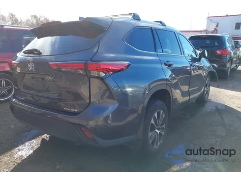 2020 Toyota Highlander Xle from USA, damaged, VIN 5TDGZRBH0LS028085